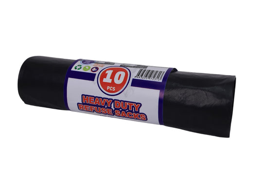 10 Pack Heavy Duty refuse sacks