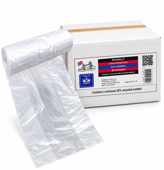 Clear Vegetable Bags on Roll